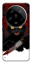 Чехол itsPrint Horror lucky cat для Xiaomi 14 Ultra