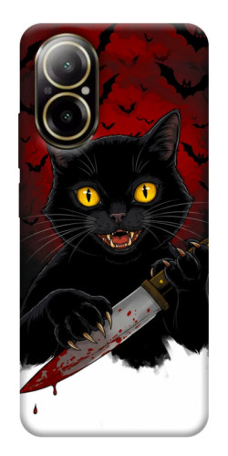 Чехол itsPrint Horror lucky cat для Realme C67 4G