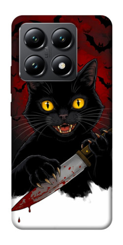 Чехол itsPrint Horror lucky cat для Xiaomi 14T
