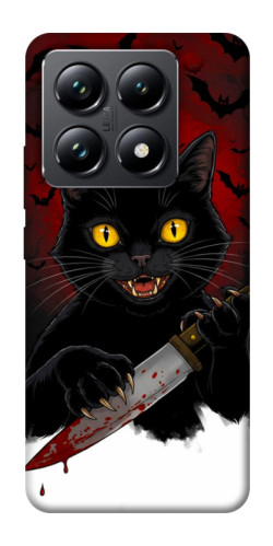 Чехол itsPrint Horror lucky cat для Xiaomi 14T Pro