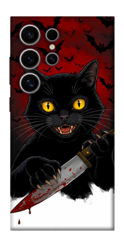 Чехол itsPrint Horror lucky cat для Samsung Galaxy S25 Ultra