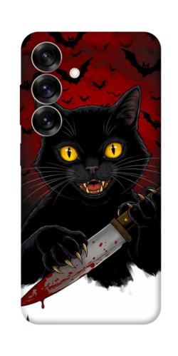 Чехол itsPrint Horror lucky cat для Samsung Galaxy S25
