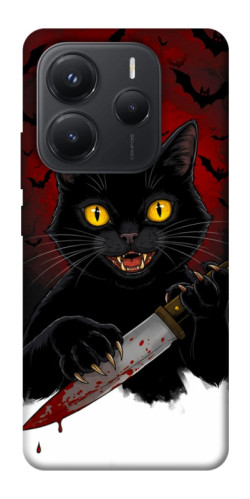 Чехол itsPrint Horror lucky cat для Xiaomi Redmi Note 14 5G
