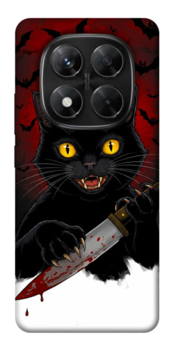 Чехол itsPrint Horror lucky cat для Xiaomi Redmi Note 14 Pro 5G