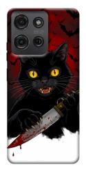 Чехол itsPrint Horror lucky cat для Motorola Moto G75 5G