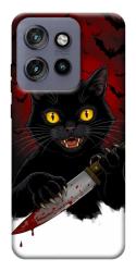 Чехол itsPrint Horror lucky cat для Motorola Edge 50 Neo