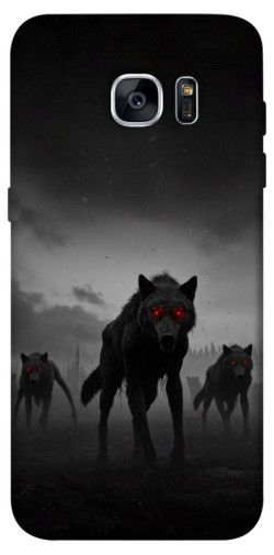 Чехол itsPrint Horror wolfs для Samsung G935F Galaxy S7 Edge