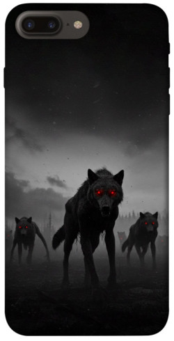 Чехол itsPrint Horror wolfs для Apple iPhone 7 plus / 8 plus (5.5")