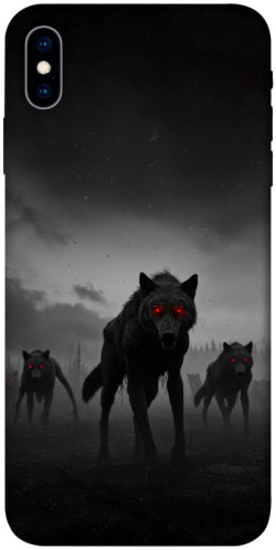 Чехол itsPrint Horror wolfs для Apple iPhone X (5.8")