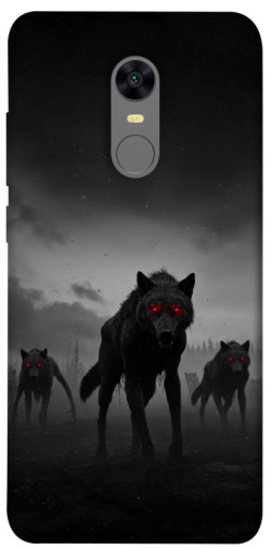 Чохол itsPrint Horror wolfs для Xiaomi Redmi 5 Plus / Redmi Note 5 (Single Camera)
