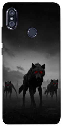 Чохол itsPrint Horror wolfs для Xiaomi Redmi Note 5 Pro / Note 5 (AI Dual Camera)