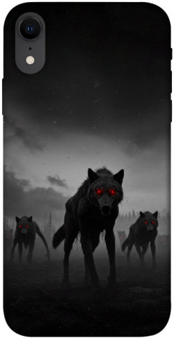 Чехол itsPrint Horror wolfs для Apple iPhone XR (6.1")