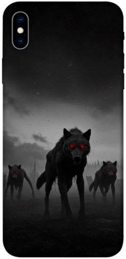 Чехол itsPrint Horror wolfs для Apple iPhone XS Max (6.5")