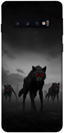 Чохол itsPrint Horror wolfs для Samsung Galaxy S10