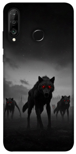 Чохол itsPrint Horror wolfs для Huawei P30 lite