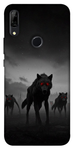 Чохол itsPrint Horror wolfs для Huawei P Smart Z