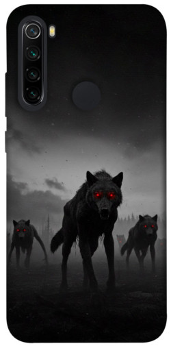 Чохол itsPrint Horror wolfs для Xiaomi Redmi Note 8