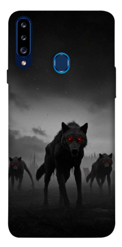 Чохол itsPrint Horror wolfs для Samsung Galaxy A20s