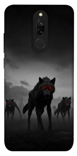 Чохол itsPrint Horror wolfs для Xiaomi Redmi 8