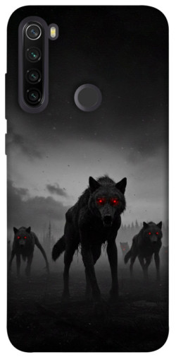 Чехол itsPrint Horror wolfs для Xiaomi Redmi Note 8T