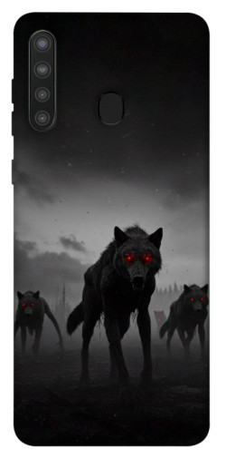 Чехол itsPrint Horror wolfs для Samsung Galaxy A21