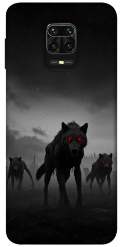 Чехол itsPrint Horror wolfs для Xiaomi Redmi Note 9s / Note 9 Pro / Note 9 Pro Max