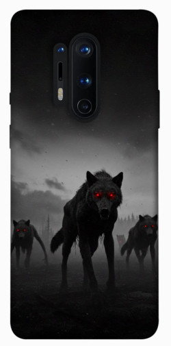 Чехол itsPrint Horror wolfs для OnePlus 8 Pro