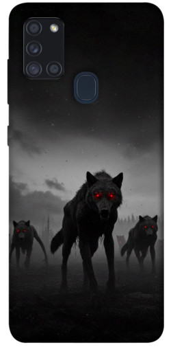 Чехол itsPrint Horror wolfs для Samsung Galaxy A21s