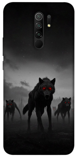 Чохол itsPrint Horror wolfs для Xiaomi Redmi 9