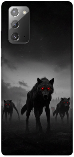 Чехол itsPrint Horror wolfs для Samsung Galaxy Note 20