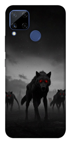 Чехол itsPrint Horror wolfs для Realme C15