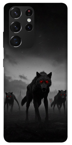 Чехол itsPrint Horror wolfs для Samsung Galaxy S21 Ultra