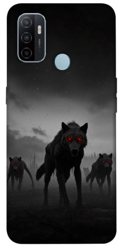 Чехол itsPrint Horror wolfs для Oppo A53 / A32 / A33