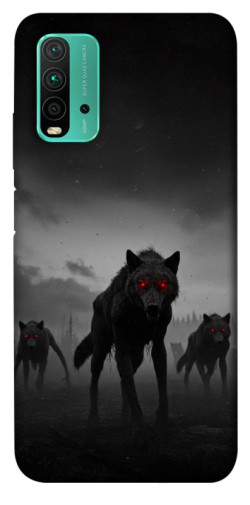 Чехол itsPrint Horror wolfs для Xiaomi Redmi Note 9 4G / Redmi 9 Power / Redmi 9T