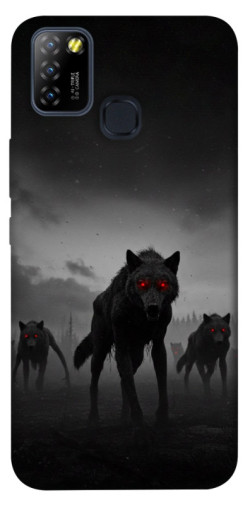 Чохол itsPrint Horror wolfs для Infinix Hot 10 Lite