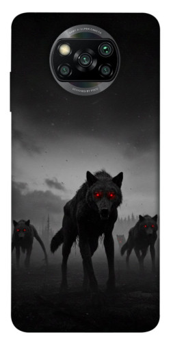 Чехол itsPrint Horror wolfs для Xiaomi Poco X3 NFC / Poco X3 Pro