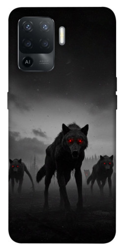 Чехол itsPrint Horror wolfs для Oppo Reno 5 Lite