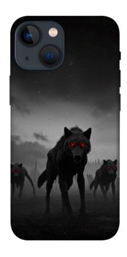 Чехол itsPrint Horror wolfs для Apple iPhone 13 mini (5.4")