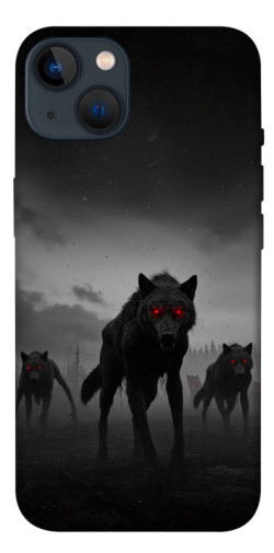 Чехол itsPrint Horror wolfs для Apple iPhone 13 (6.1")