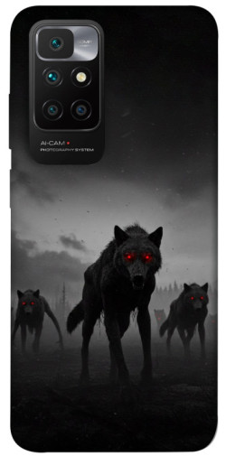 Чохол itsPrint Horror wolfs для Xiaomi Redmi 10