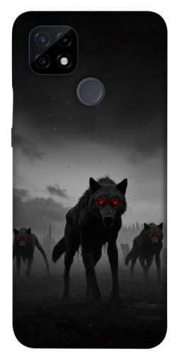 Чехол itsPrint Horror wolfs для Realme C21