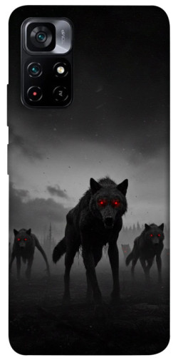 Чехол itsPrint Horror wolfs для Xiaomi Poco M4 Pro 5G