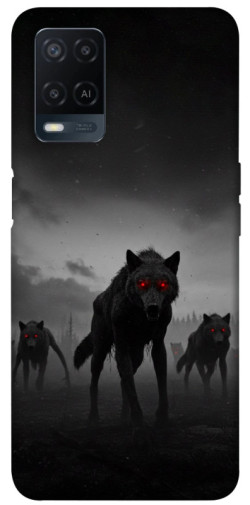 Чехол itsPrint Horror wolfs для Oppo A16s / A16