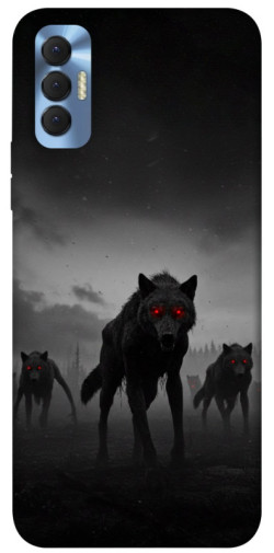 Чехол itsPrint Horror wolfs для TECNO Spark 8P