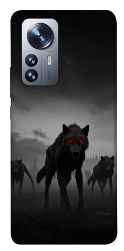 Чохол itsPrint Horror wolfs для Xiaomi 12 / 12X