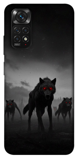 Чехол itsPrint Horror wolfs для Xiaomi Redmi Note 11 (Global) / Note 11S