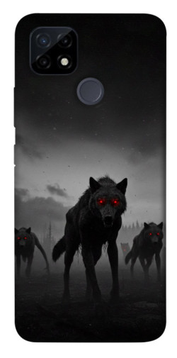 Чехол itsPrint Horror wolfs для Realme C12