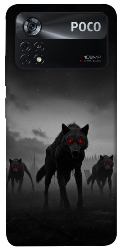 Чохол itsPrint Horror wolfs для Xiaomi Poco X4 Pro 5G