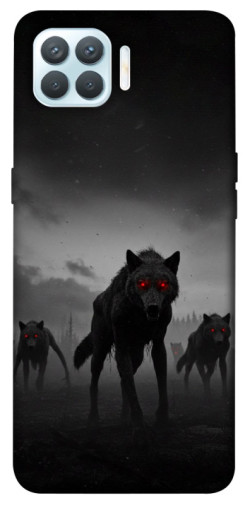Чехол itsPrint Horror wolfs для Oppo F17 Pro