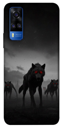 Чехол itsPrint Horror wolfs для Vivo Y51a